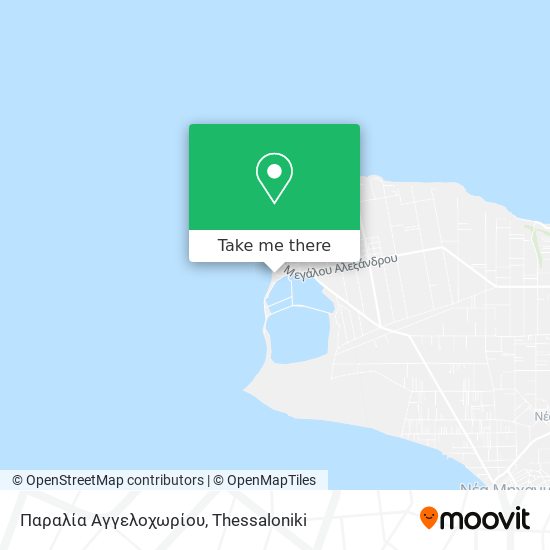 Παραλία Αγγελοχωρίου map