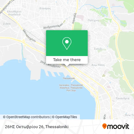 26ΗΣ Οκτωβρίου 26 map