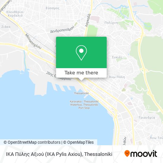 ΙΚΑ Πύλης Αξιού (IKA Pylis Axiou) map
