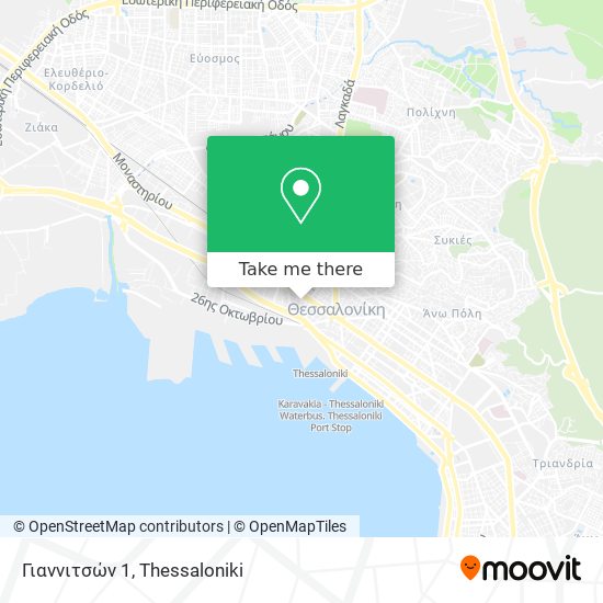 Γιαννιτσών 1 map