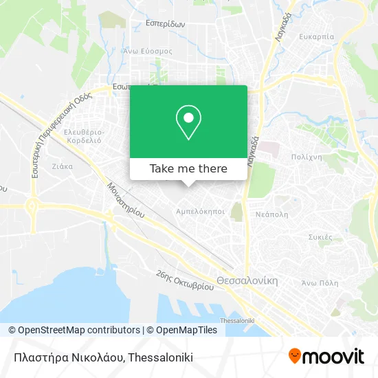 Πλαστήρα Νικολάου map