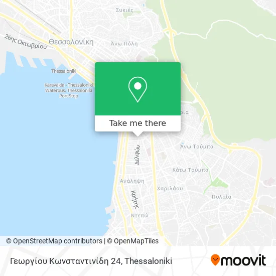 Γεωργίου Κωνσταντινίδη 24 map