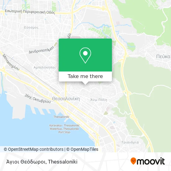Άγιοι Θεόδωροι map