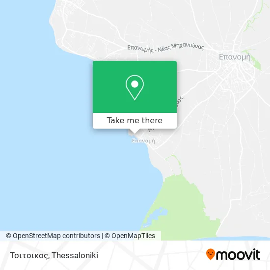 Τσιτσικος map