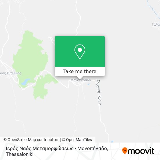 Ιερός Ναός Μεταμορφώσεως - Μονοπήγαδο map