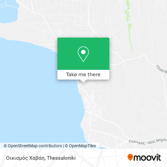 Οικισμός Χαβάη map