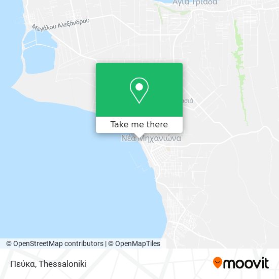 Πεύκα map