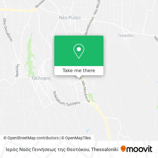 Ιερός Ναός Γεννήσεως της Θεοτόκου map