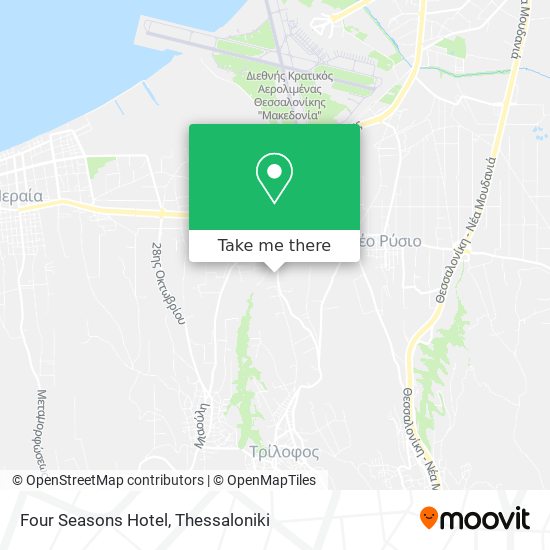 Four Seasons Hotel map