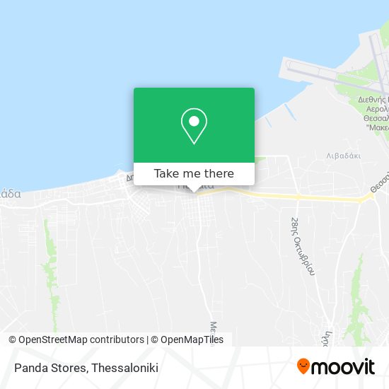 Panda Stores map