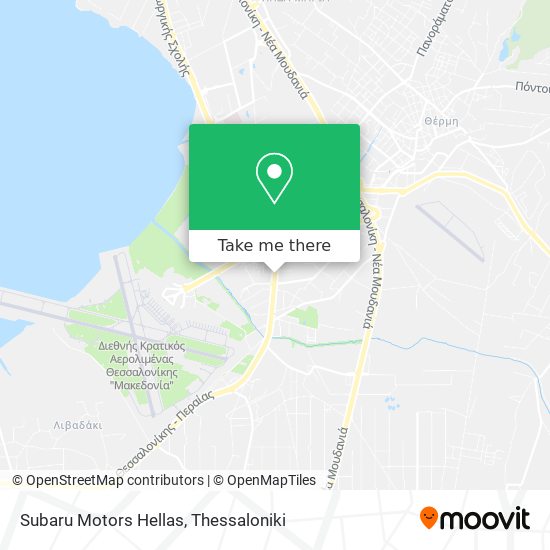 Subaru Motors Hellas map