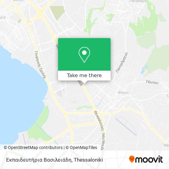 Εκπαιδευτήρια Βασιλειάδη map