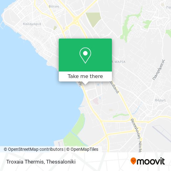 Troxaia Thermis map