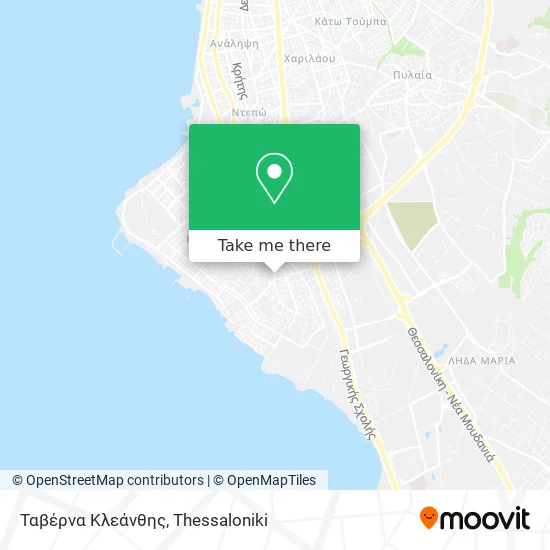 Ταβέρνα Κλεάνθης map