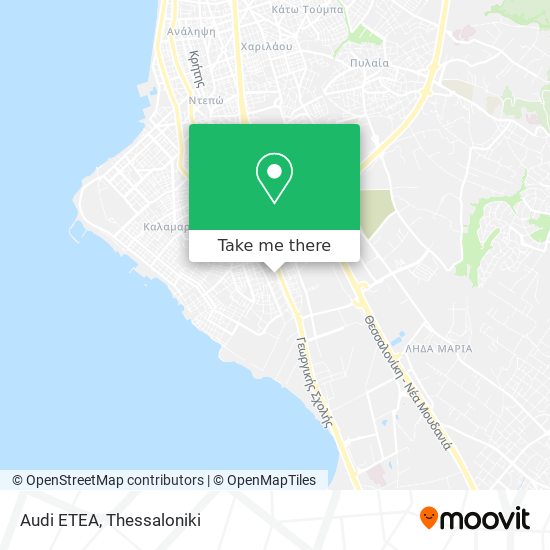 Audi ETEA map