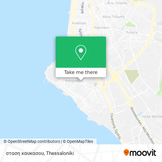 σταση καυκασου map