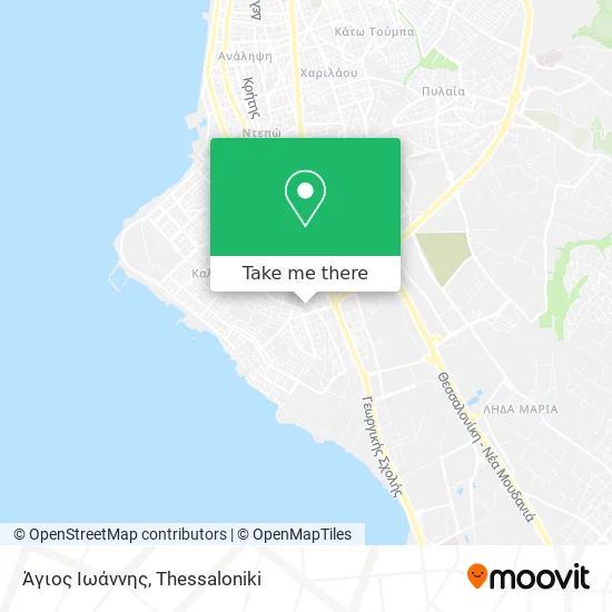Άγιος Ιωάννης map