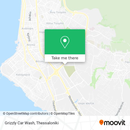 Grizzly Car Wash map