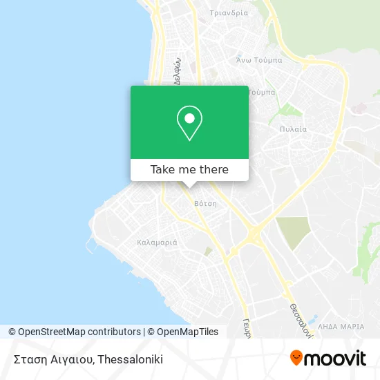 Σταση Αιγαιου map