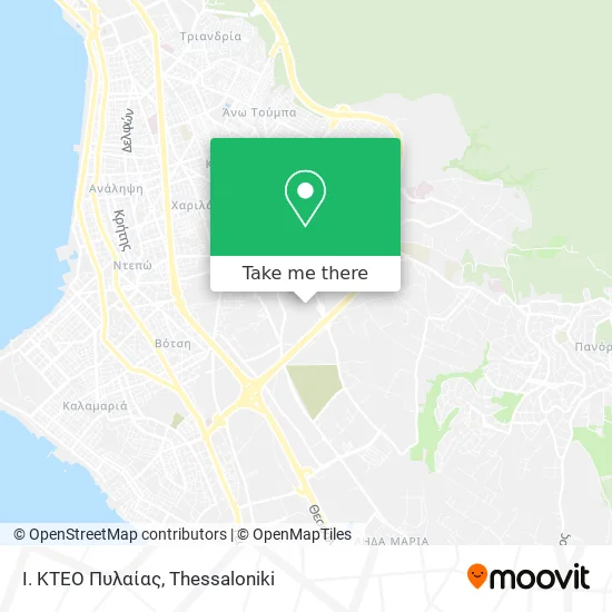 Ι. ΚΤΕΟ Πυλαίας map