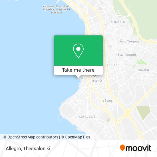 Allegro map