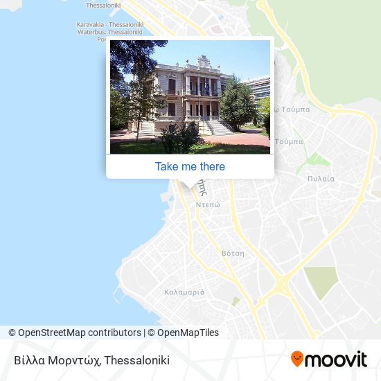 Βίλλα Μορντώχ map