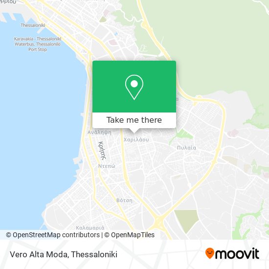 Vero Alta Moda map