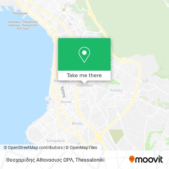 Θεοχαριδης Αθανασιος ΩΡΛ map