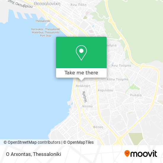 O Arxontas map
