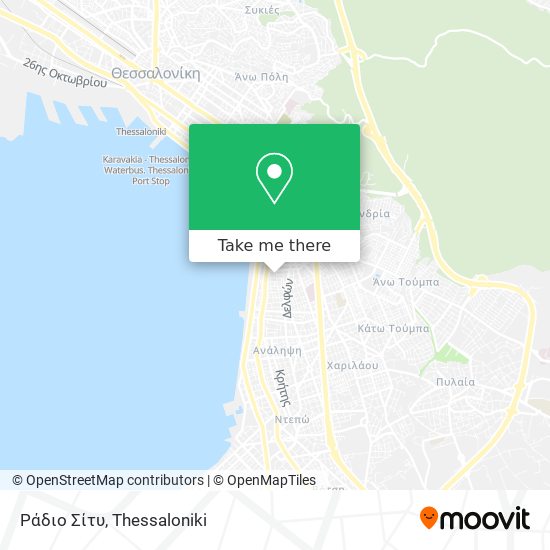 Ράδιο Σίτυ map