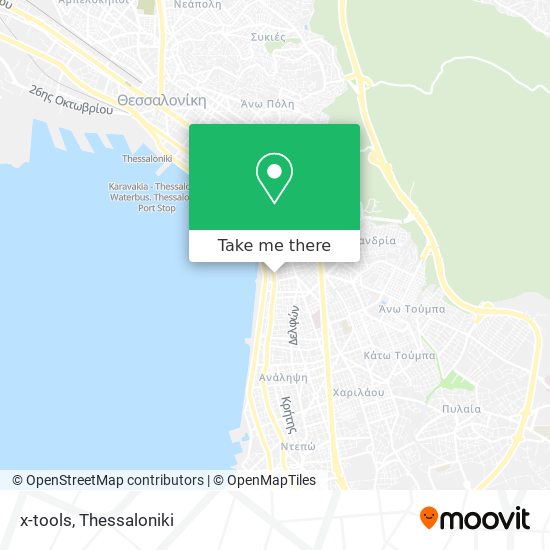 x-tools map
