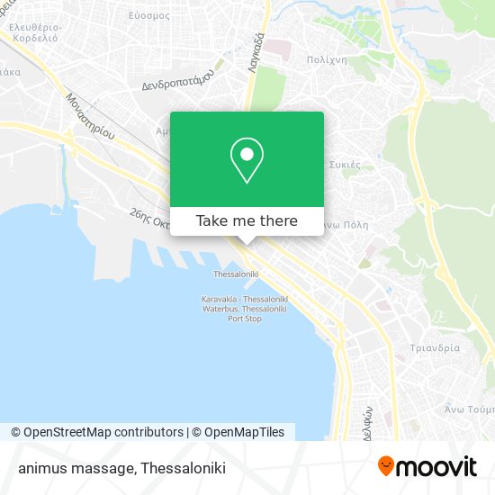 animus massage map