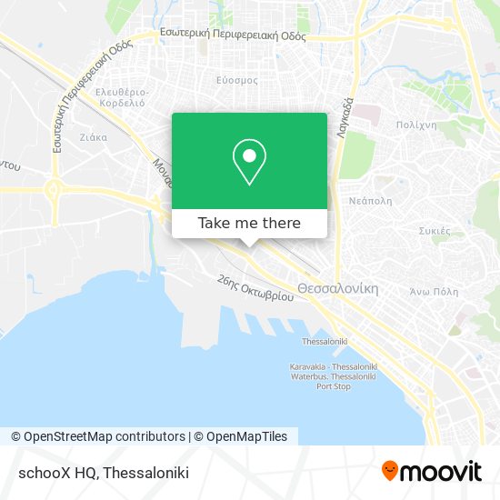 schooX HQ map