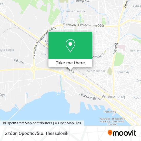 Στάση Ομοσπονδία map