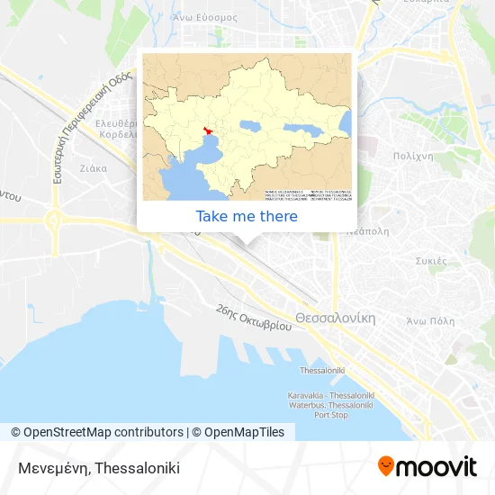 Μενεμένη map