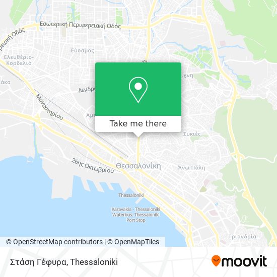 Στάση Γέφυρα map