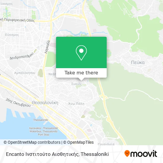 Encanto Ινστιτούτο Αισθητικής map
