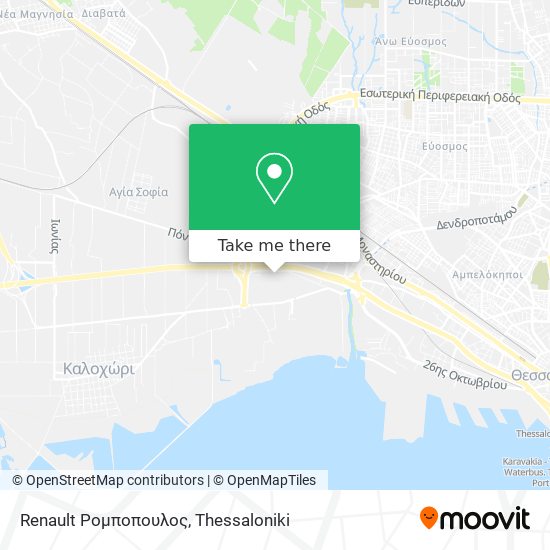 Renault Ρομποπουλος map