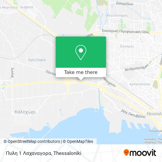 Πυλη 1 Λαχαναγορα map