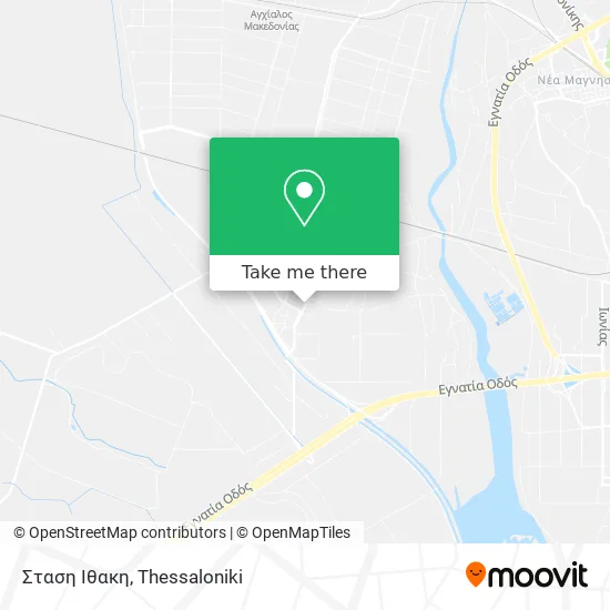 Σταση Ιθακη map