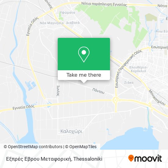 Εξπρές Εβρου Μεταφορική map