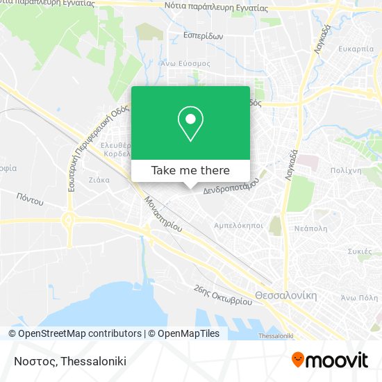 Νοστος map