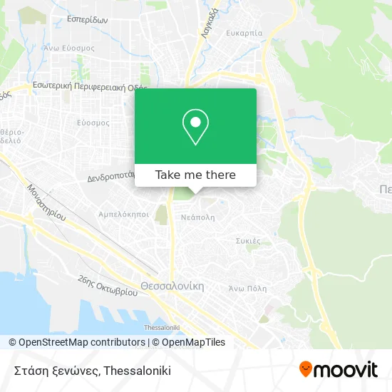 Στάση ξενώνες map