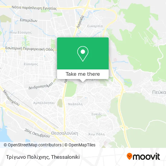 Τρίγωνο Πολίχνης map