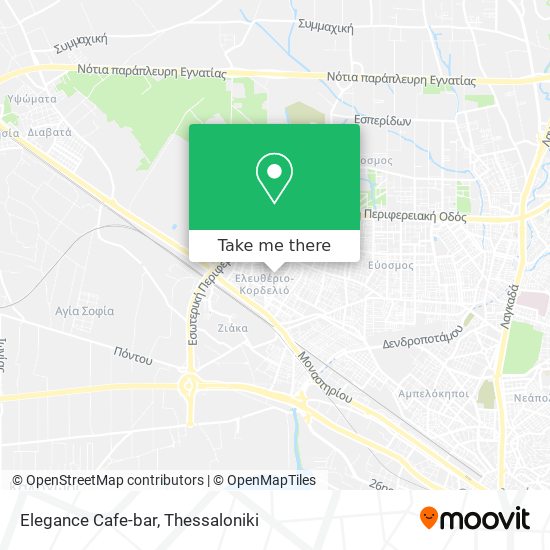 Elegance Cafe-bar map