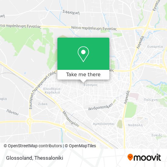 Glossoland map