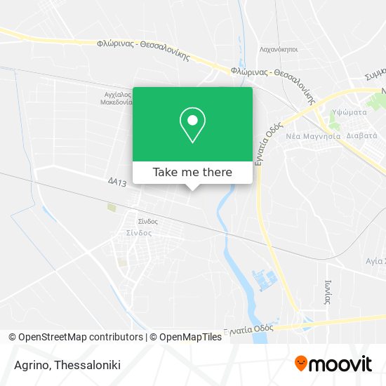 Agrino map