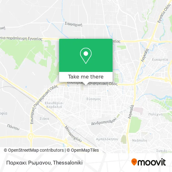 Παρκακι Ρωμανου map
