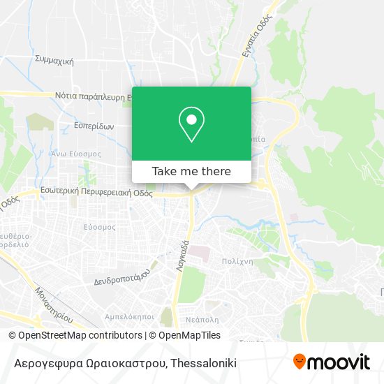 Αερογεφυρα Ωραιοκαστρου map