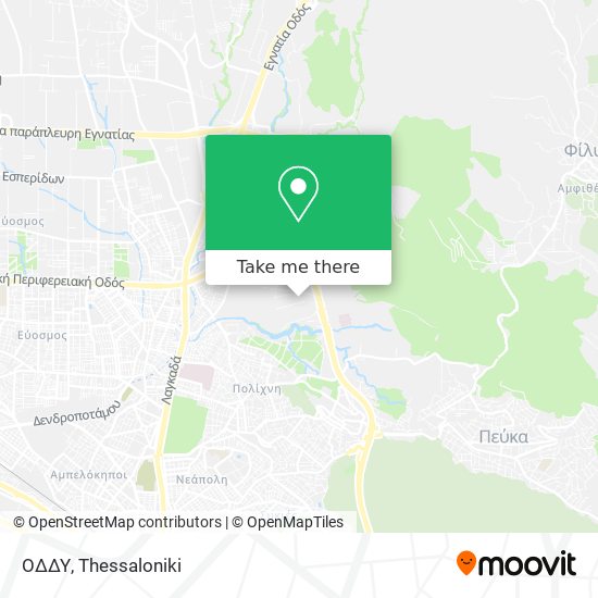 ΟΔΔΥ map